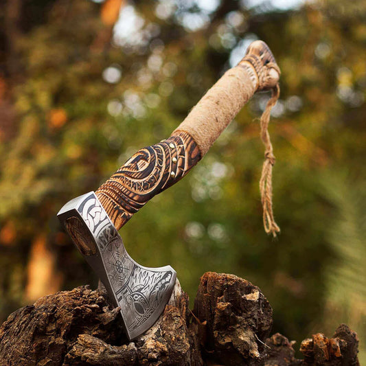 The Norse Symbols Battle Axe