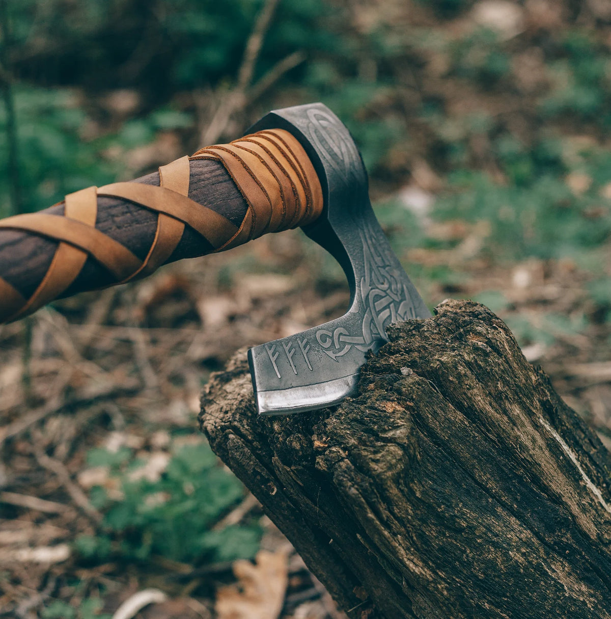 Bearded Ragnar Axe, Viking Axe