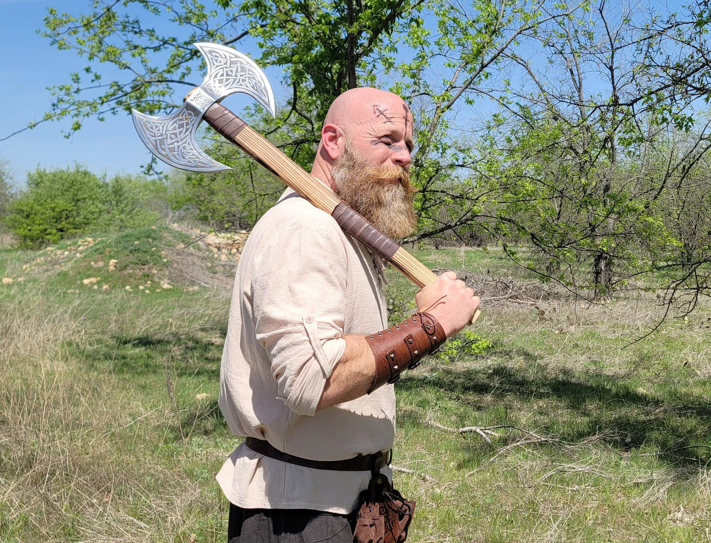 Strom Double Headed Viking Axe
