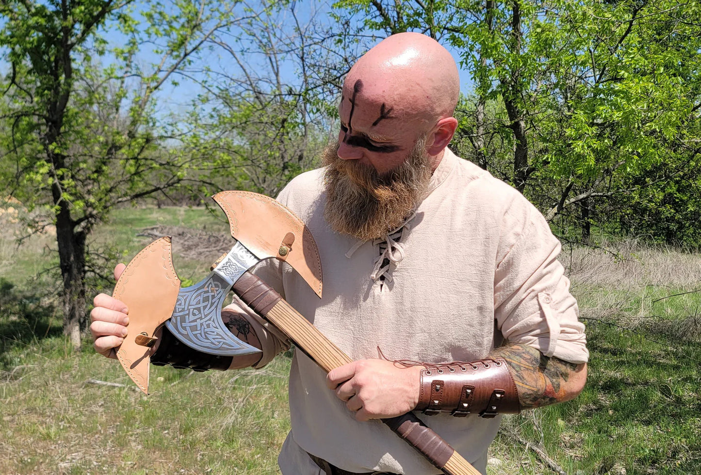 Strom Double Headed Viking Axe