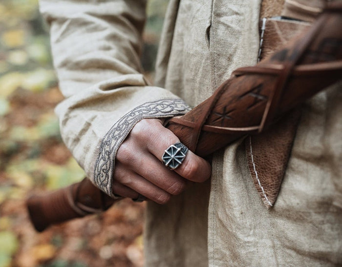 Engraved Ragnar Axe, Viking Axe