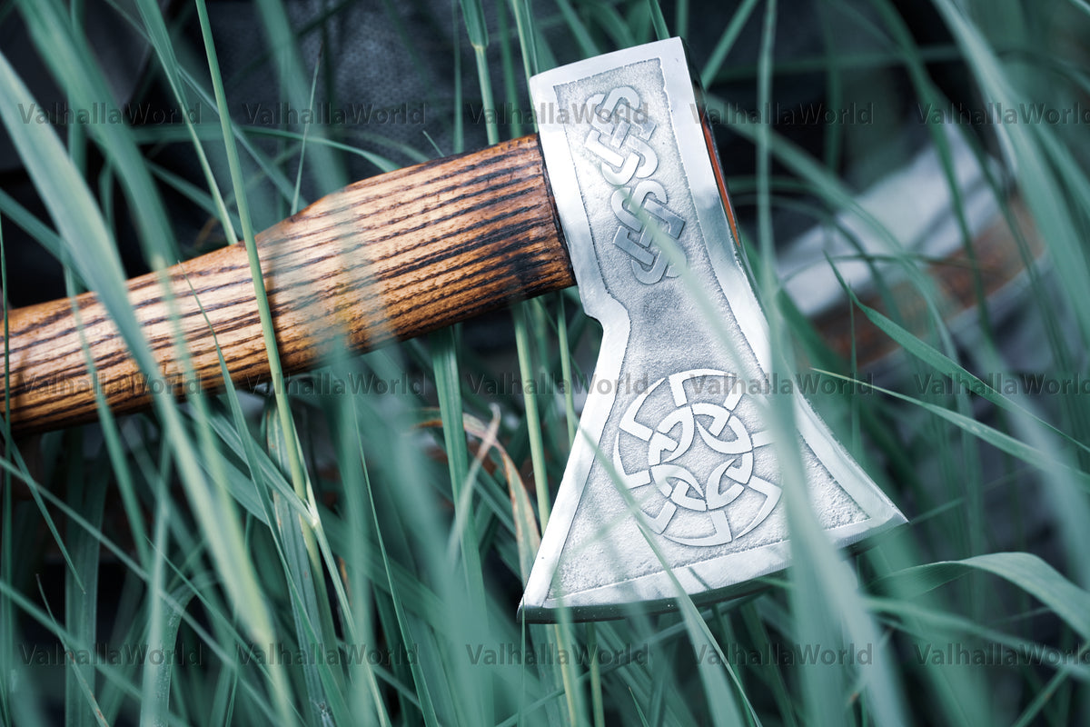 CUSTOM runic axe