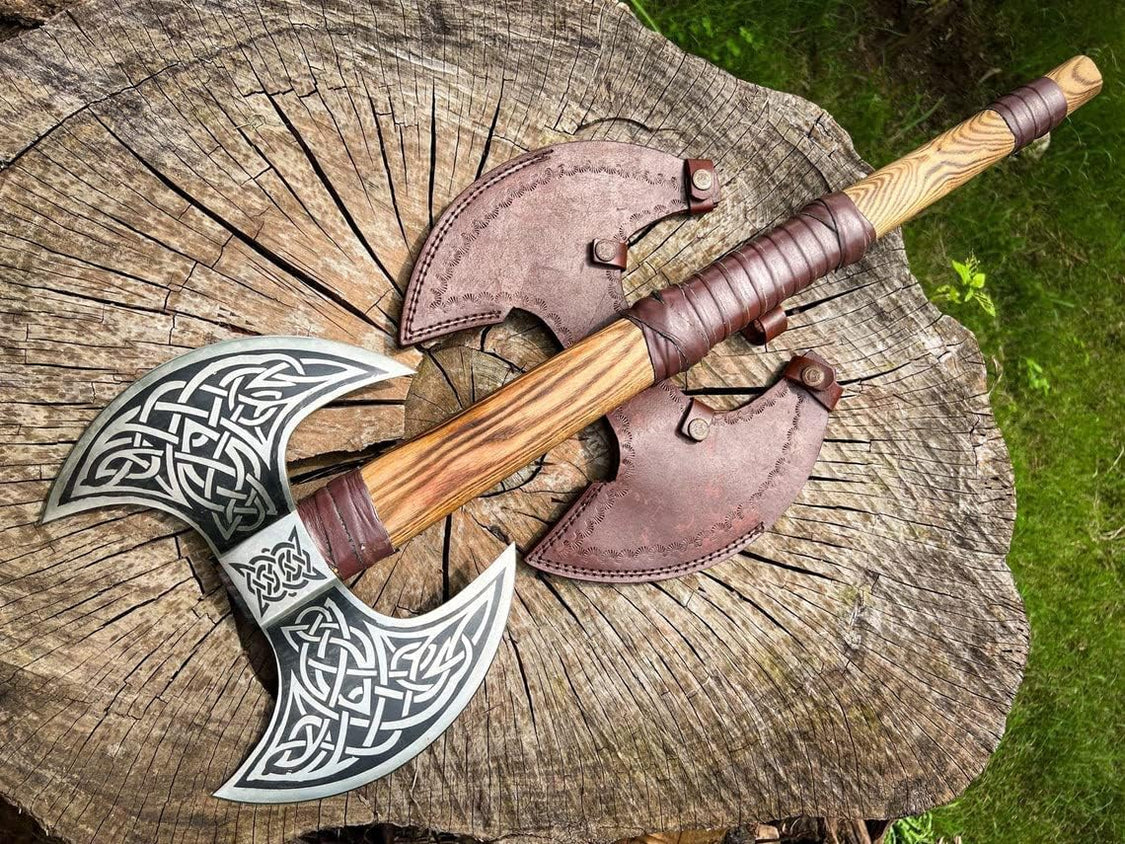Strom Double Headed Viking Axe