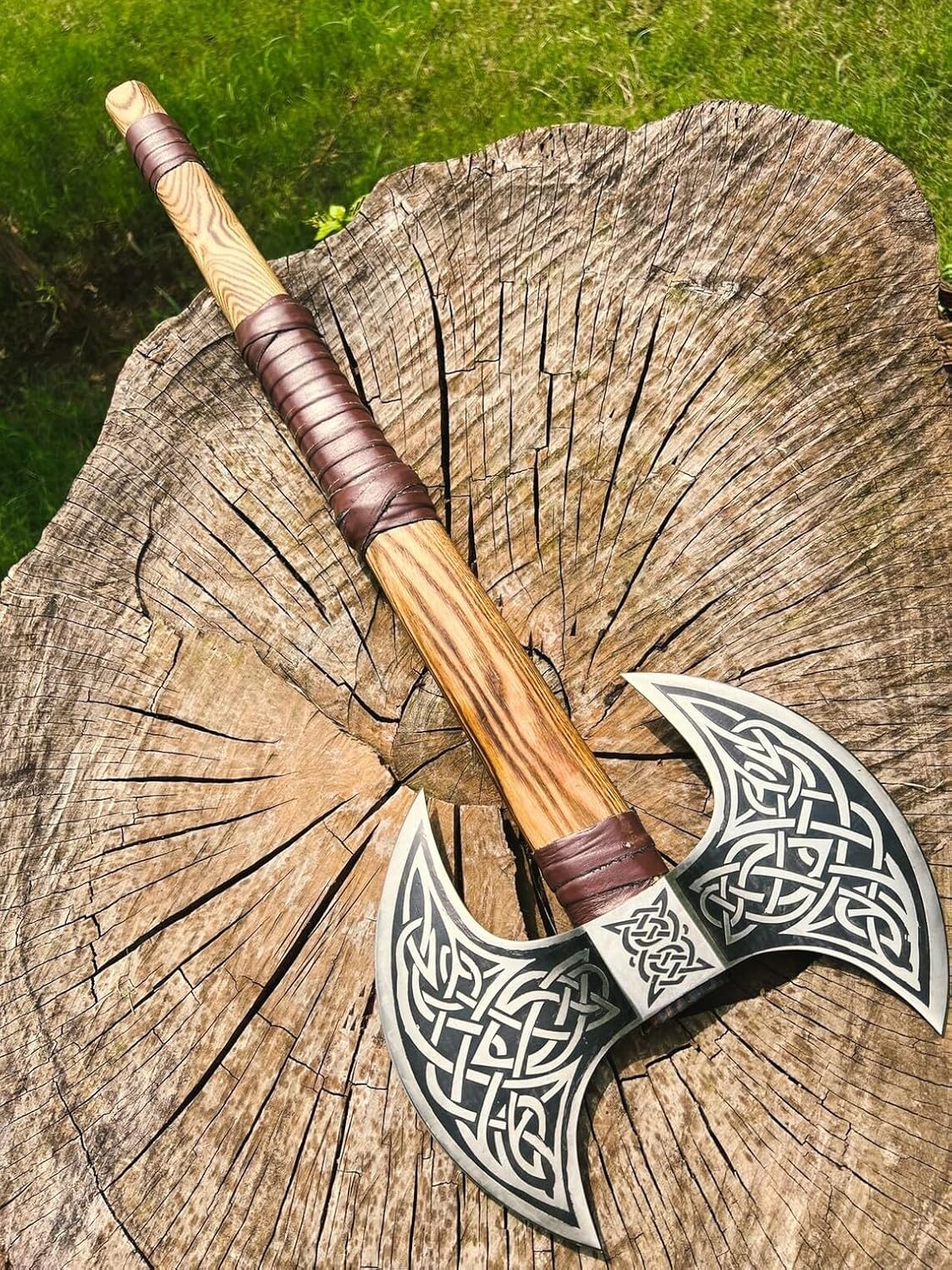 Strom Double Headed Viking Axe