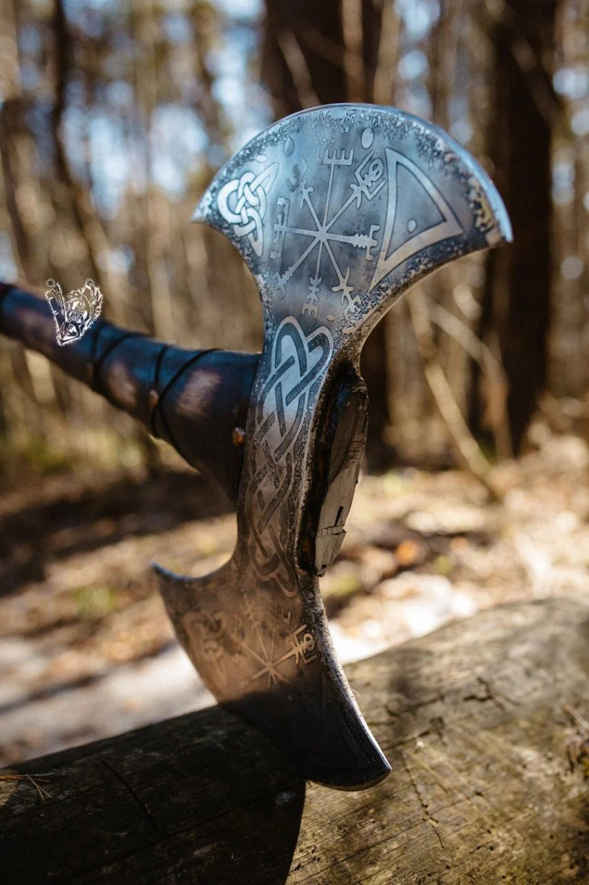 Viking Double Blades Berserker Axe