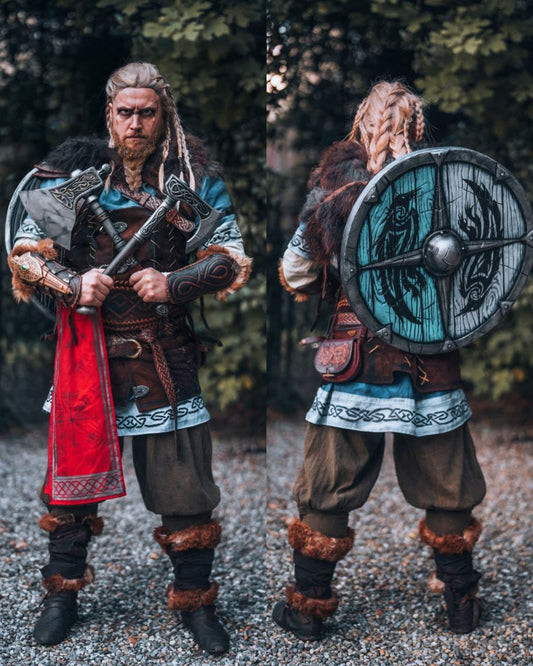 COMPLETE VIKING ARMOR - AC Valhalla inspired Handmade Custom Size Cosplay