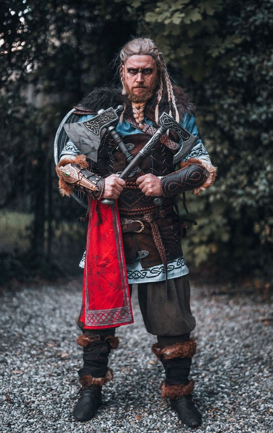 COMPLETE VIKING ARMOR - AC Valhalla inspired Handmade Custom Size Cosplay